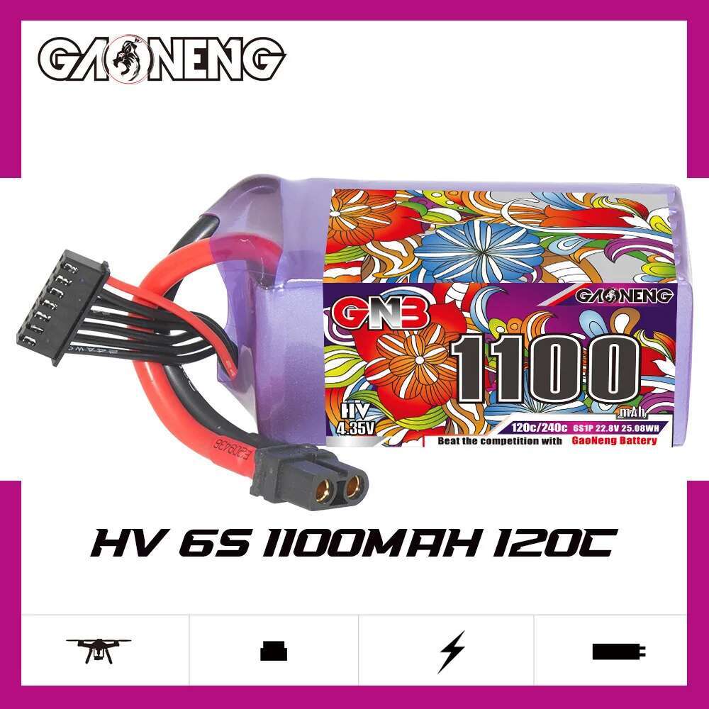 2Pcs GNB 6S Lipo Battery 22.8V - Drone Battery Plate 리뷰 및 가격