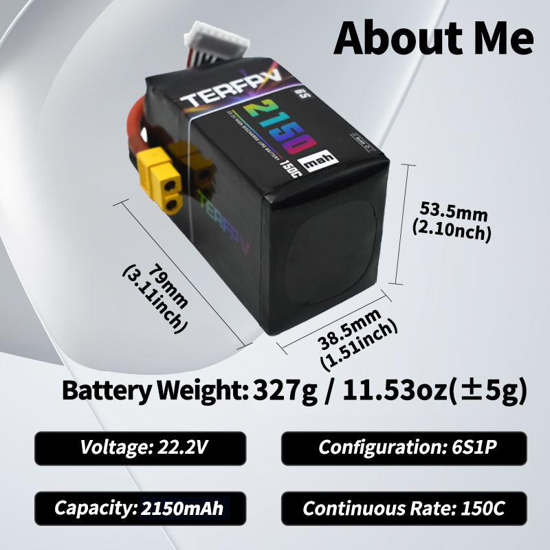 TERFPV Lipo Battery 6S 22.2V 1 - Drone Battery Plate 리뷰 및 가격