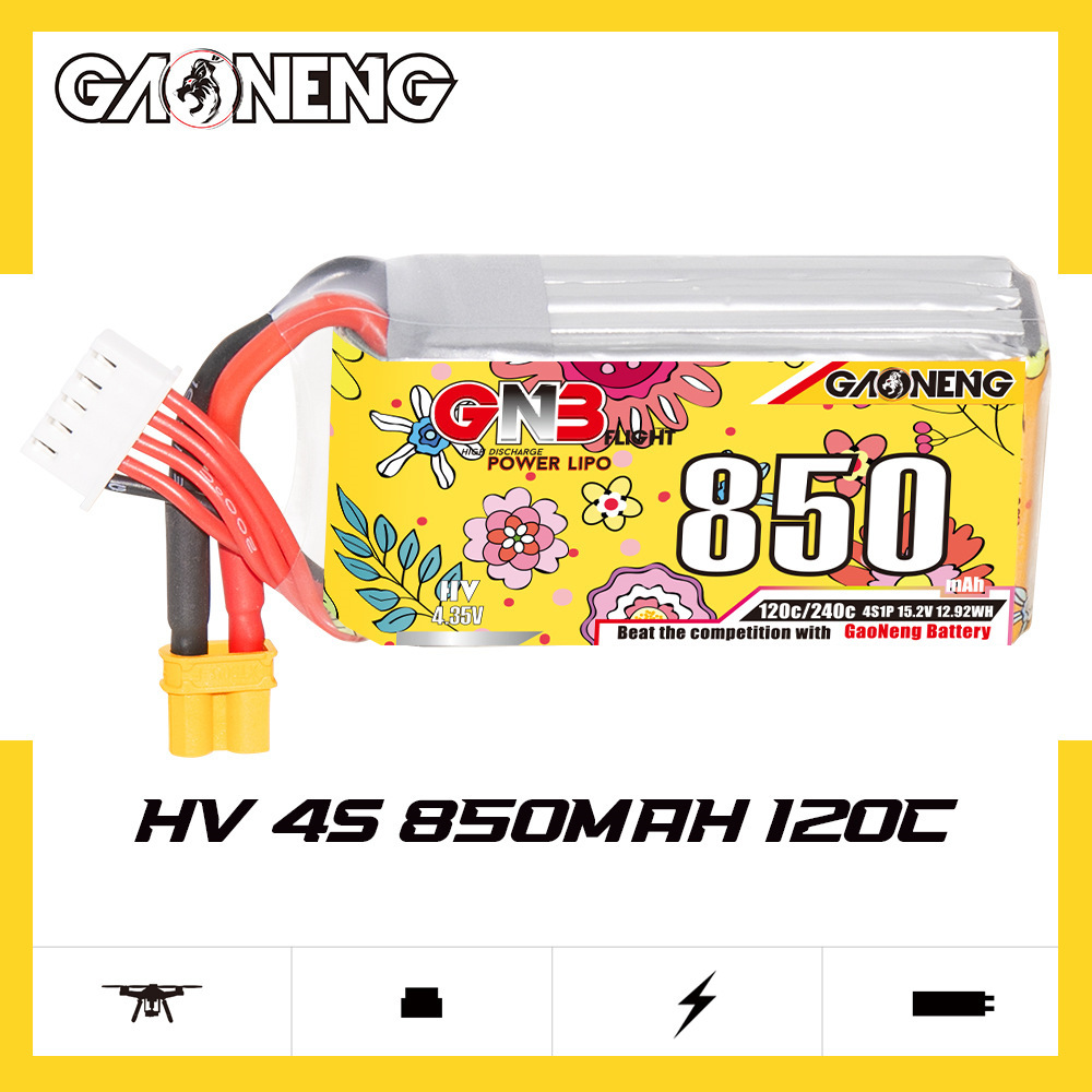 Upgraded GNB 4S 15.2V 850mAh L - Drone Battery 4S 리뷰 및 가격
