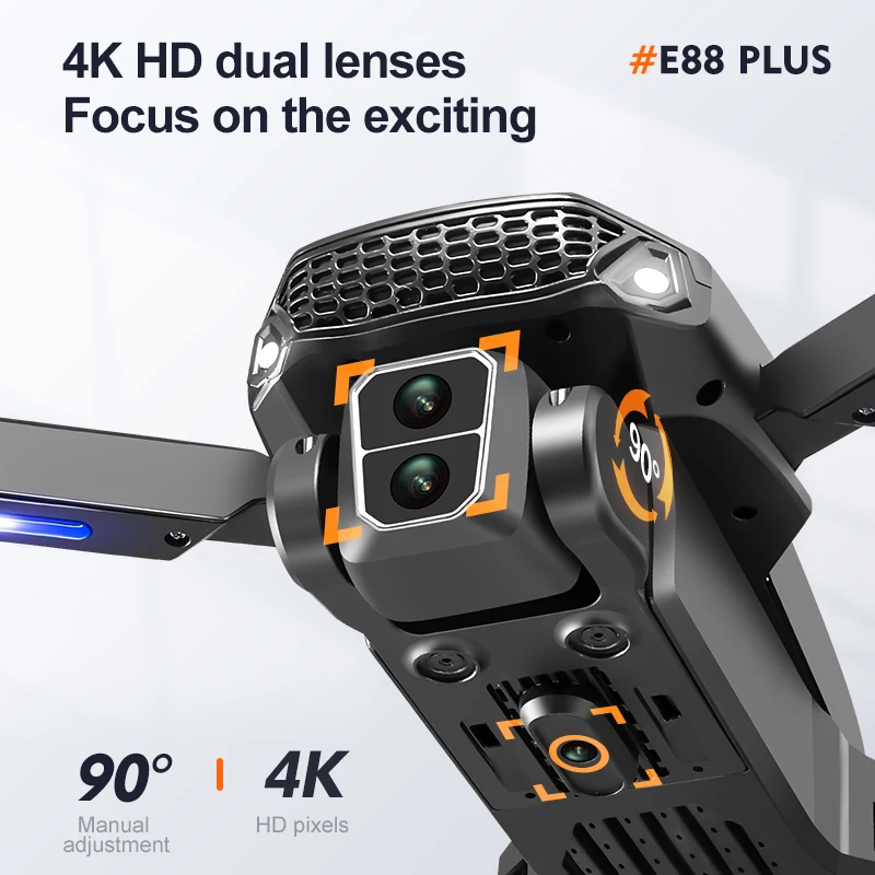 New E88 Plus Quadcopter Drone: - Drone Battery Case 리뷰 및 가격