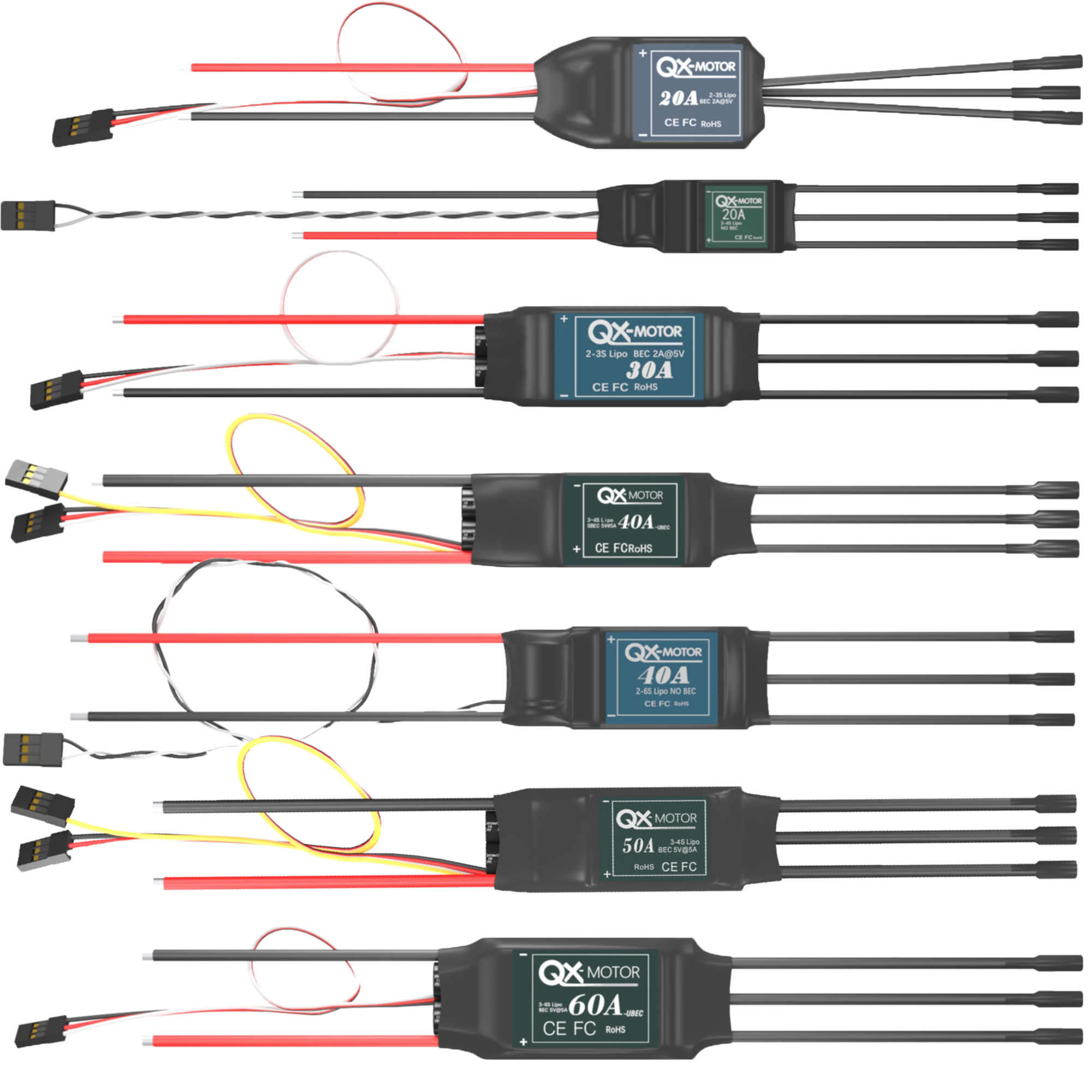 QX-MOTOR Brushless ESC series  - Drone Battery Plate 리뷰 및 가격