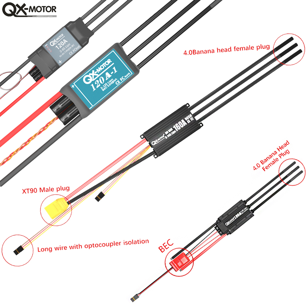 QX-MOTOR Brushless ESC series  - Drone Battery Plate 리뷰 및 가격
