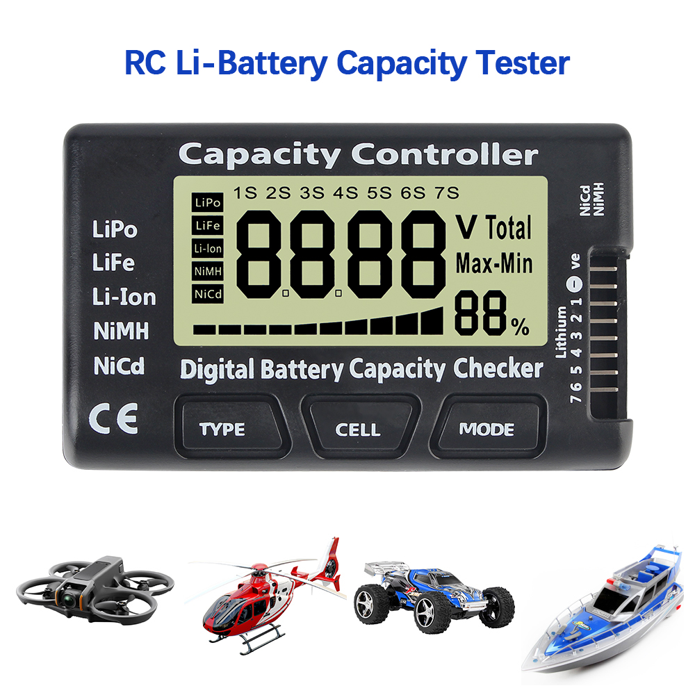 For Li-ion LiFe Nimh Nicd Lipo - Drone Battery Voltage Checker 리뷰 및 가격