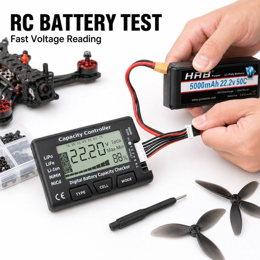 Battery Capacity Checker Digit - Drone Battery Voltage Checker 리뷰 및 가격
