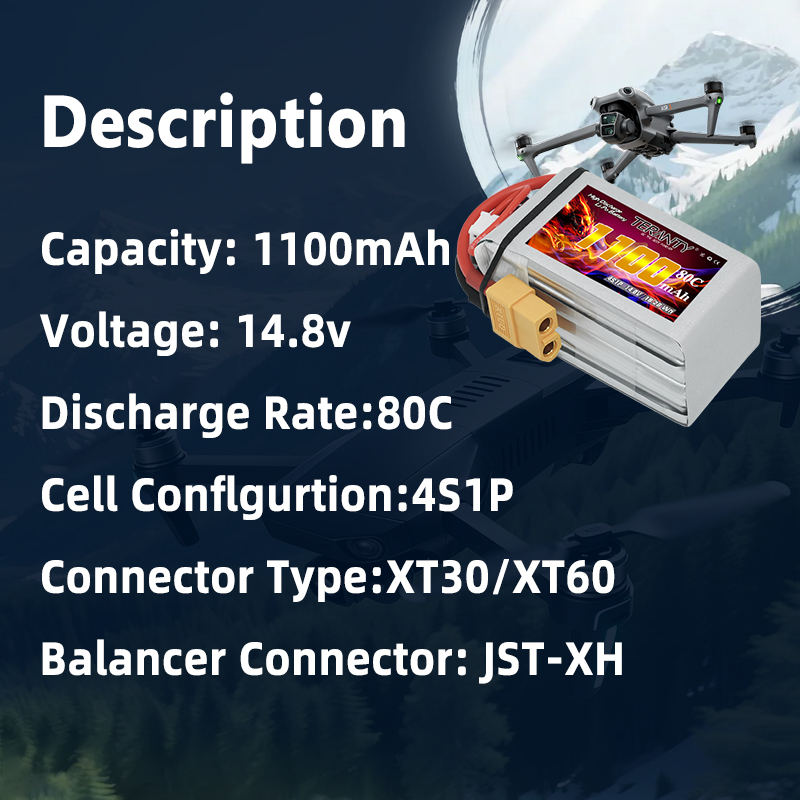 TERANTY 4S 1100mAh 80C/160C Li - Drone Battery Plate 리뷰 및 가격