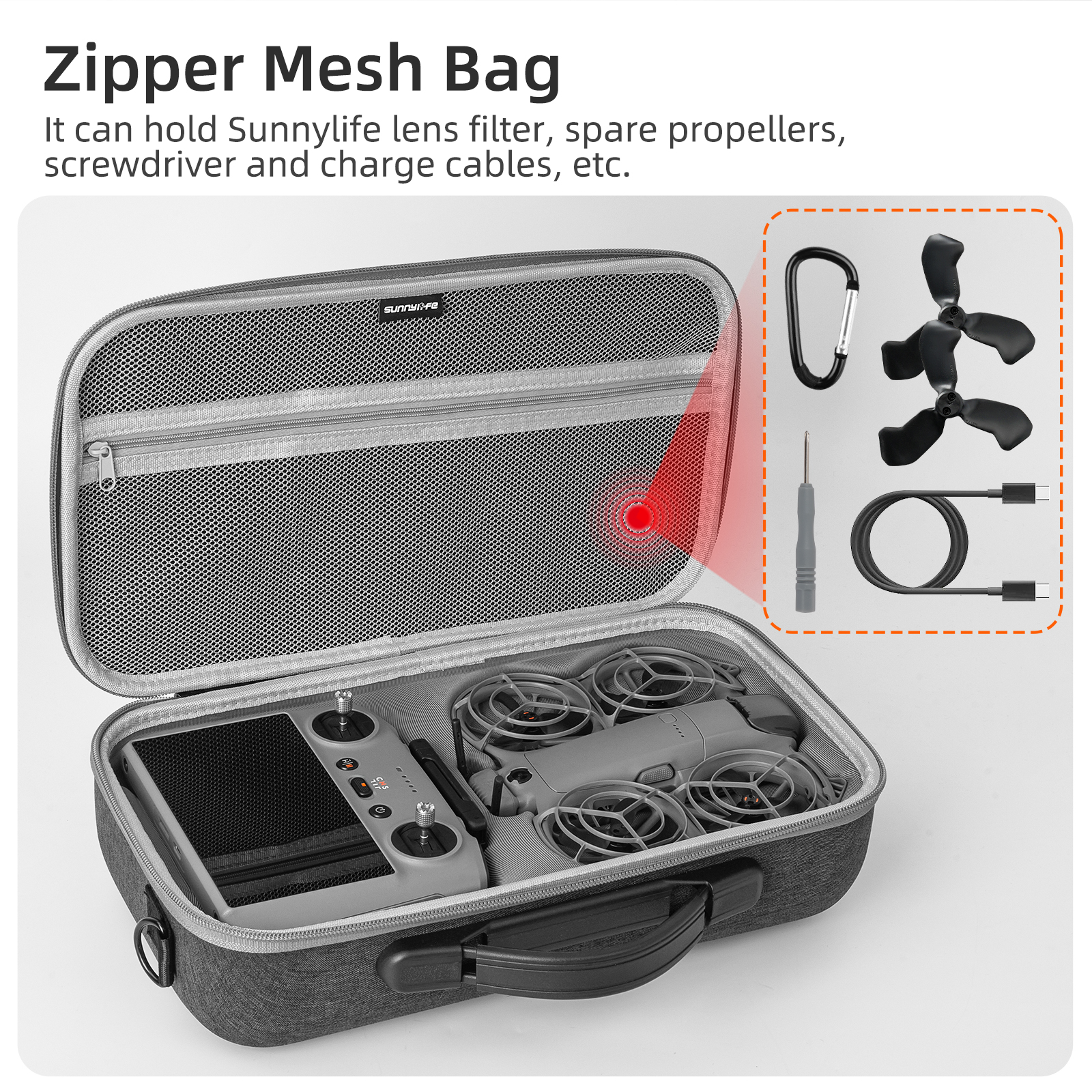 Carrying Case for DJI NEO 2 Dr - Drone Battery Bag 리뷰 및 가격