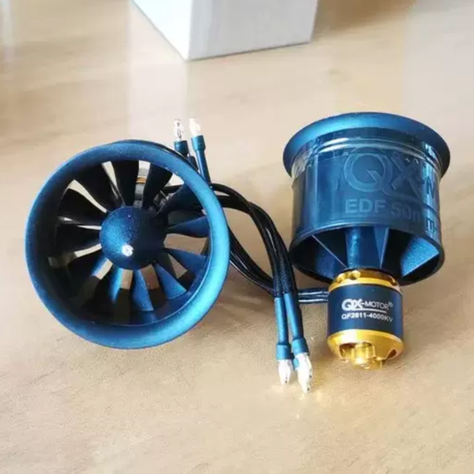 QX-MOTOR EDF 50mm QF2611 3S-4S - Drone Battery 4S 리뷰 및 가격