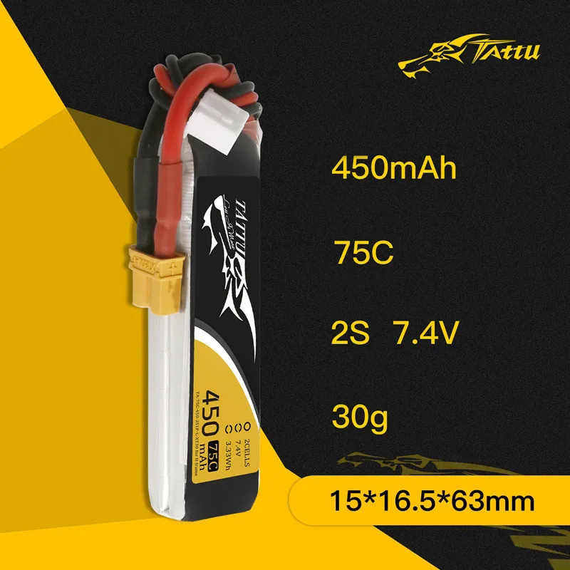 3Pcs NEW TATTU 450/500/550mAh  - Drone Battery Plate 리뷰 및 가격