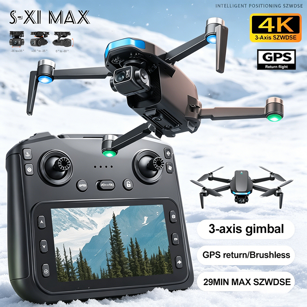 New S-X1 MAX Drone GPS 8K Prof - Drone Battery Case 리뷰 및 가격