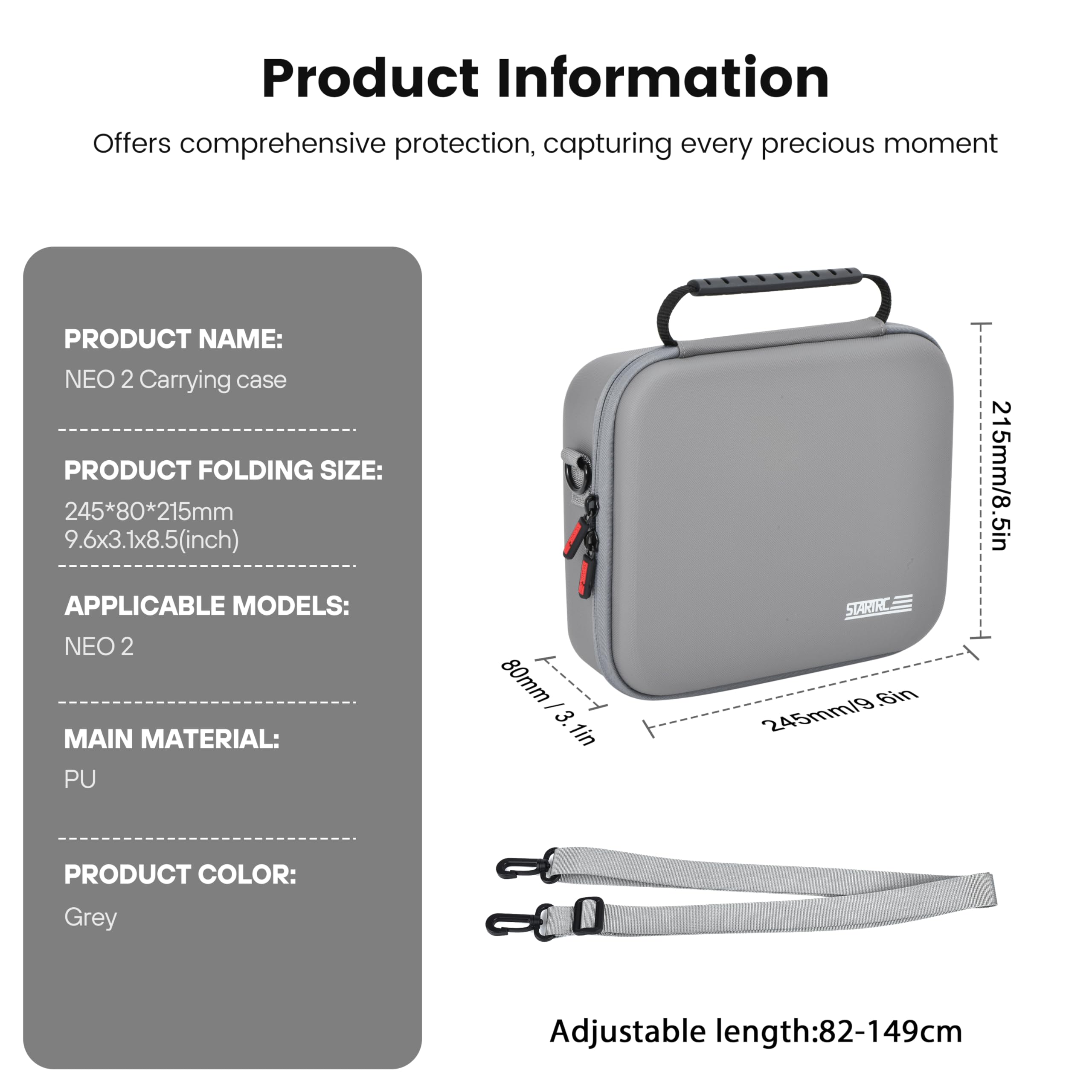 Neo 2 Portable PU Shoulder Bag - Drone Battery Bag 리뷰 및 가격
